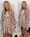 Cutest Persuasion Chiffon Printed Dress