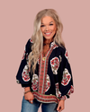 Enchanted Exclusive Floral Print Blouse