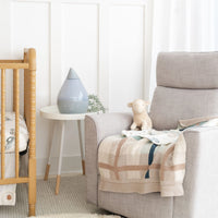 Charlie Farmhouse Knitted Plaid Blanket