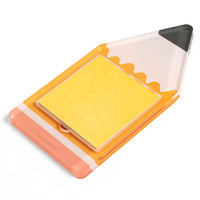 Acrylic Pencil Shaped Sticky Note Holder