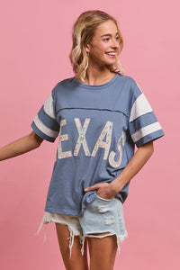 Texas Magnolias Floral Applique Tee