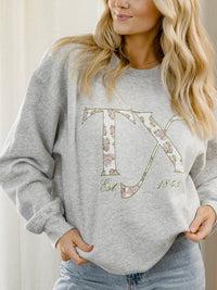 Lone Star Blooms Graphic Pullover