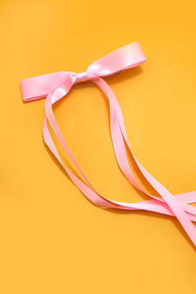 Assorted Long Satin Bows - 9.5"