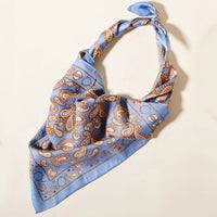 Silk Square Vintage Printed Scarf