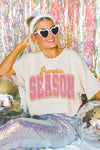 Pumpkin Season Oversized Graphic Tee