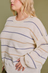 Sunset Boulevard Striped Sweater Top