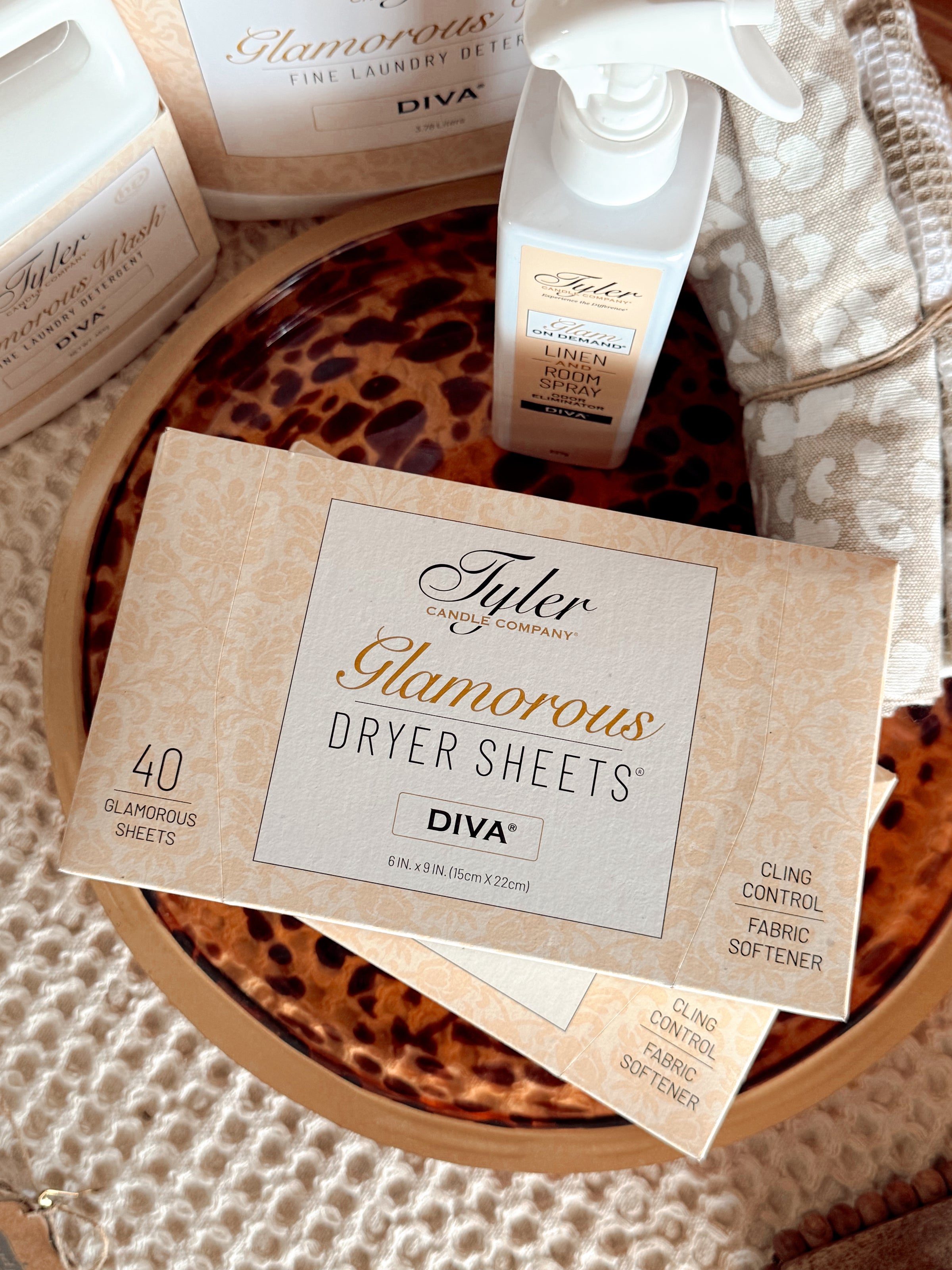 Tyler Candle Company Glamorous Dryer Sheets