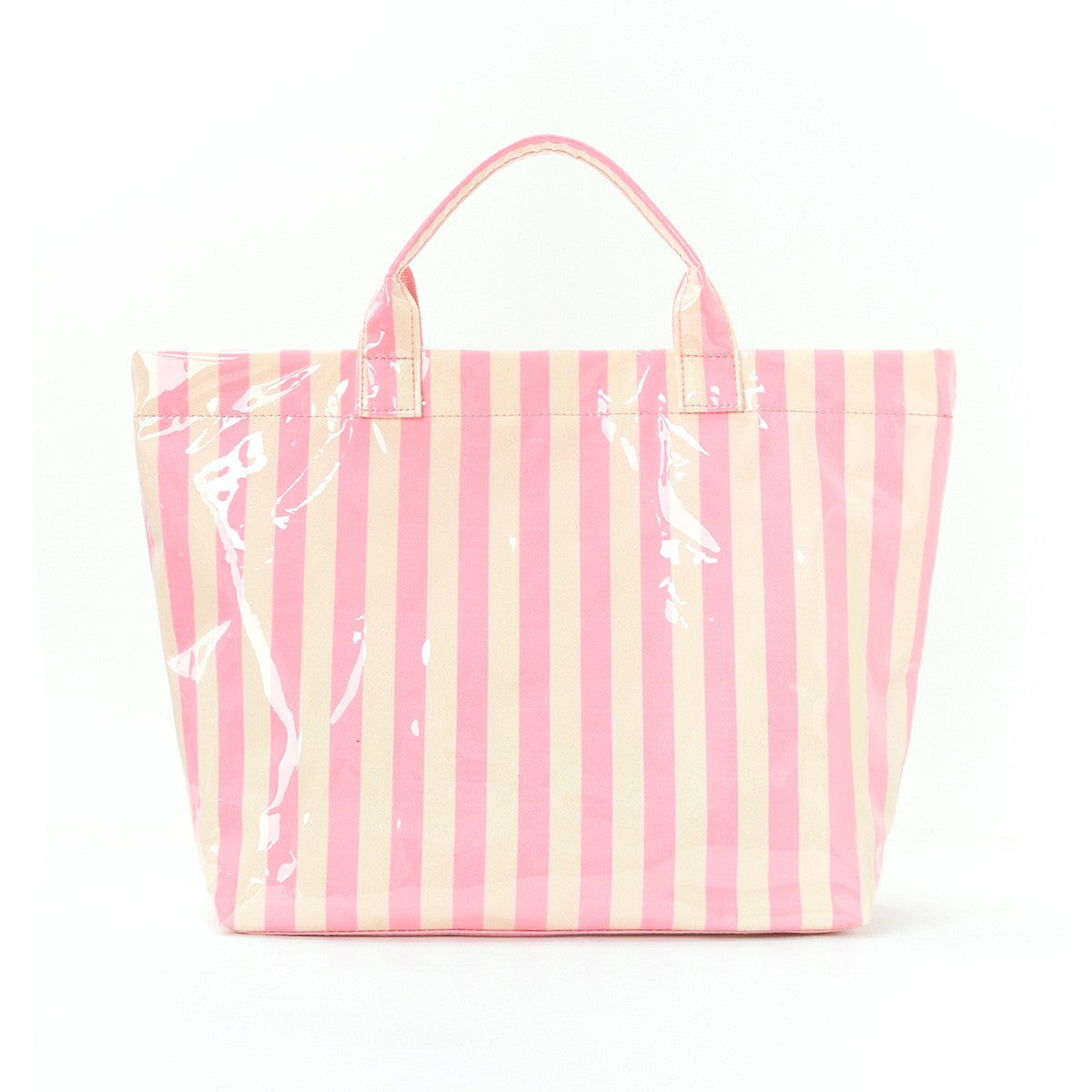 Pink Lemonade Cabana Club Carryall Large Vinyl Tote Bag