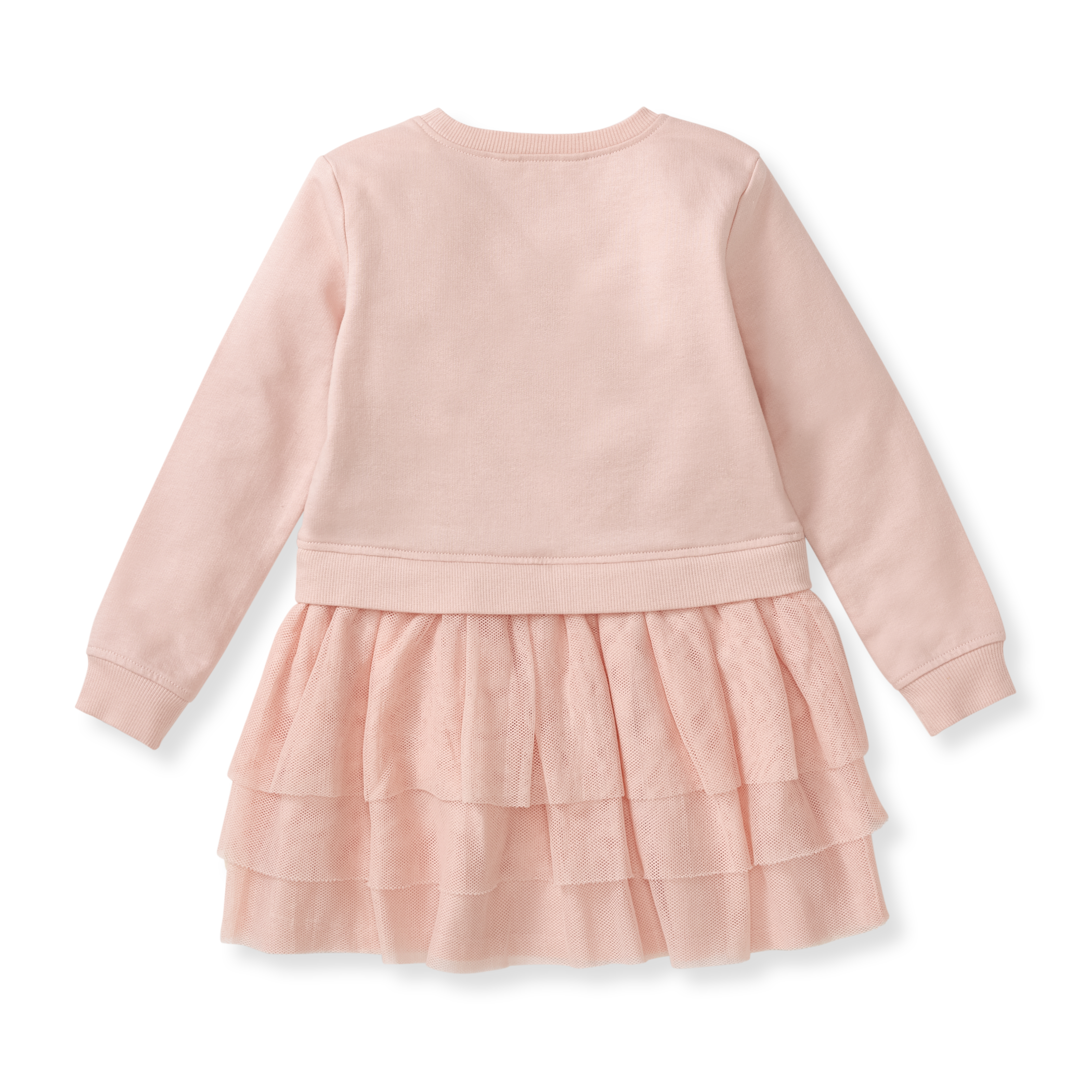 Organic Baby Girls Ruffle Detailed Sweater Dress + Bloomers Set