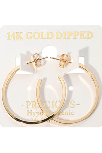 Assorted Gilded 14K GOLD DIPPED Gold Earrings