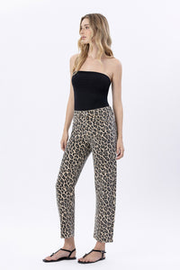 Legacy Leopard High Rise Barrel Jeans