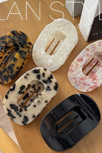 Assorted Jumbo Flat Lay Claw Clip