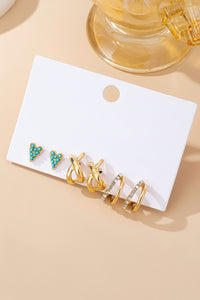 Bali Blue Luxe Trio Assorted Earrings - Set of 3