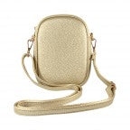 High Society Multi-Compartment Crossbody - Gold