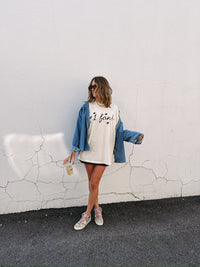 Number One Fan Neutral Graphic Tee