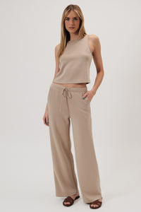 The Coco Drift Two Piece Set - Taupe