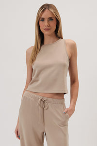 The Coco Drift Two Piece Set - Taupe