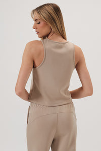The Coco Drift Two Piece Set - Taupe