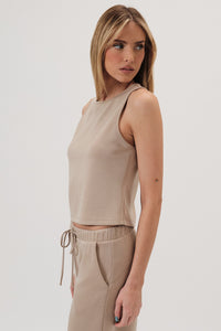 The Coco Drift Two Piece Set - Taupe
