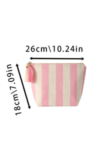 Sunshine & Sorbet Striped Cosmetic Bag