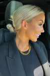 The CEO Cuban Link 16-18" Water Resistant Gold Chain Necklace
