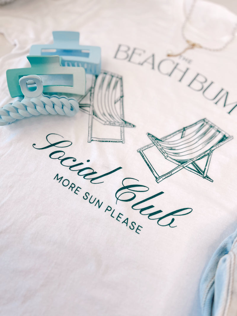 Beach Bum Social Club Tee