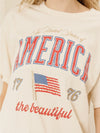 America The Beautiful 'Vintage Thrifted' Graphic Tee