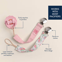 Itzy Ritzy Bow Pacifier Clip Set