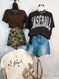 Baseball Duck Camo Gameday Tee