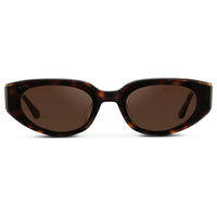 WMP ASTRA Sunglasses | Brown Tortoise + Dark Brown Lens