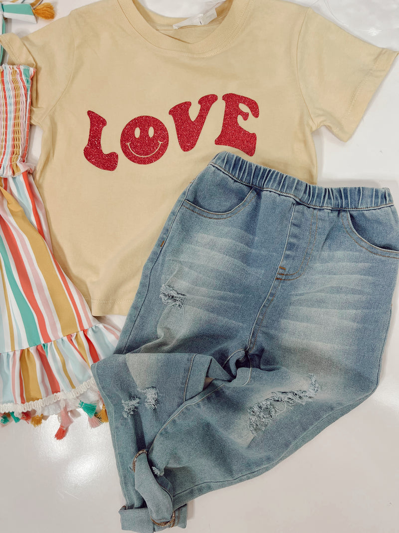 Love Shines Kids Graphic Tee