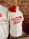 Santa Claus Is Coming To Texas Kids Graphic