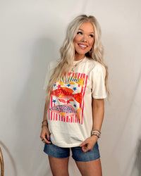 Coastal Catch Abstract Fish Trio Graphic Tee