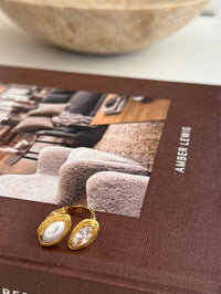 Milo Adjustable Gold Water Resistant Ring