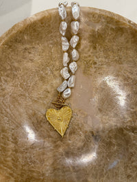 Celestial Chateau Charm 18" Water Resistant Necklace