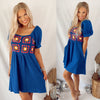 Cohen Crochet Puff Sleeve Dress