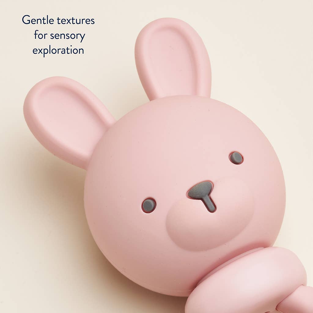 Pink Bunny Sweetie Rattle™
