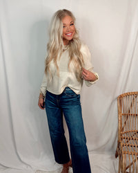Cashmere Dreams Checkered Knit Sweater - Beige