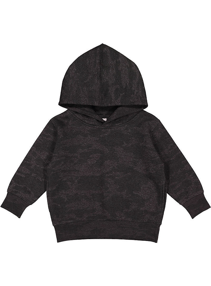 Toddler Fleece Hooded Pullover - Storm Camo