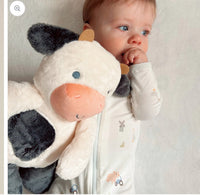 Itzy Ritzy Sweetie Snuggles Plush: Cow