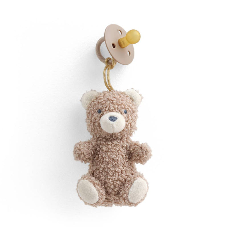 Itzy Ritzy Bitzy Pal Natural Rubber Pacifier & Plush: Bear