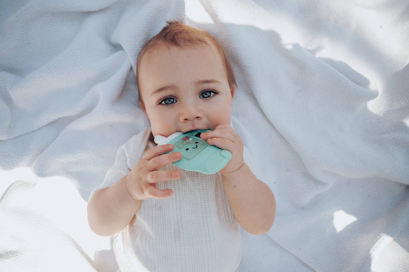Itzy Ritzy Sweetie Shake Plus - Teething + Rattle Toy: Tumbler