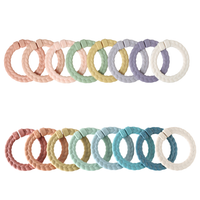 Bitzy Bespoke Itzy Rings™ Linking Ring Set: Rainbow