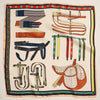 Silk Square Vintage Printed Scarf