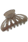 Gingham Claw Clips