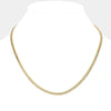 14K Gold Dipped Cuban Chain Necklace