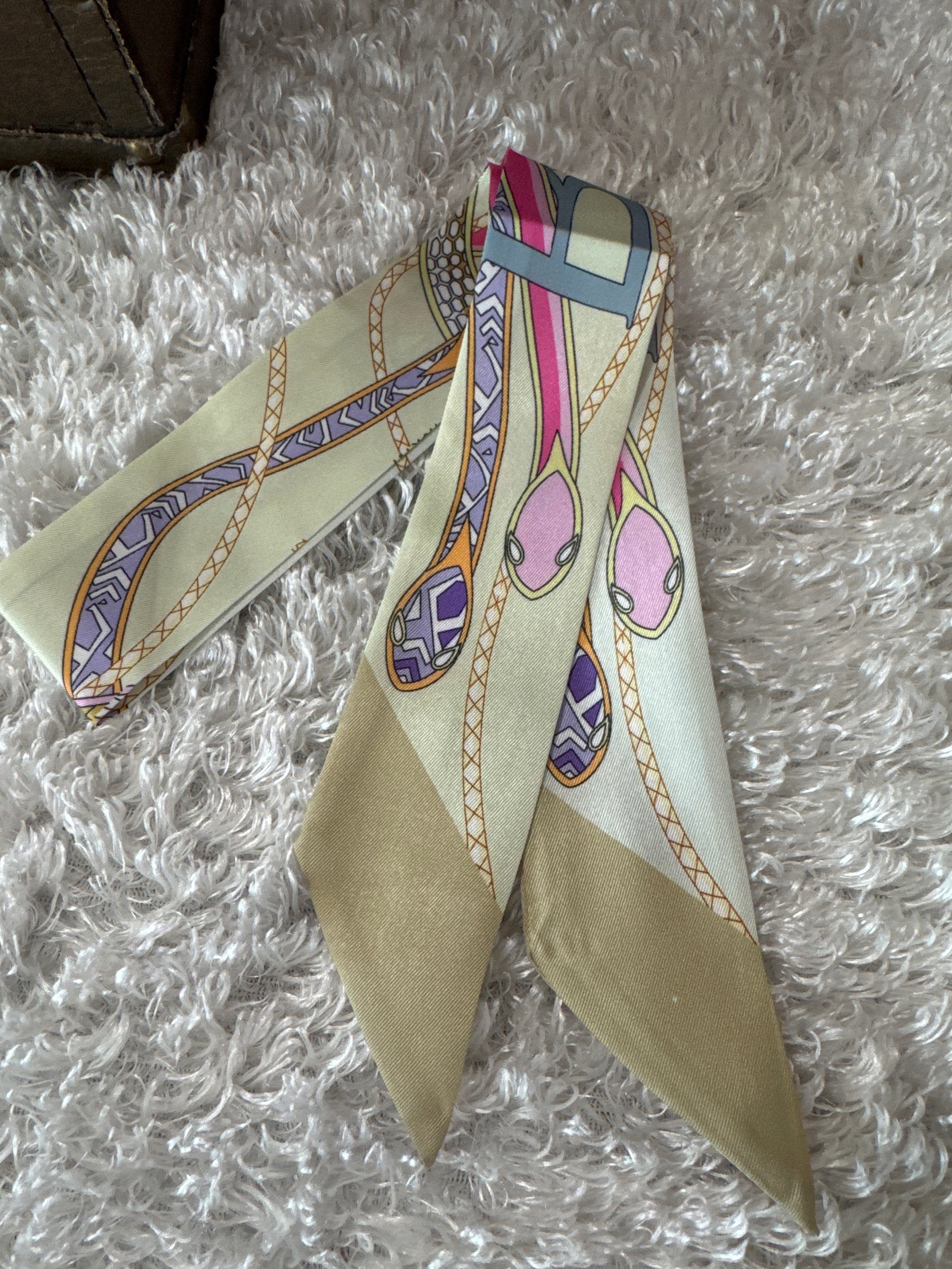 Simply Charming Satin Twilly Scarf