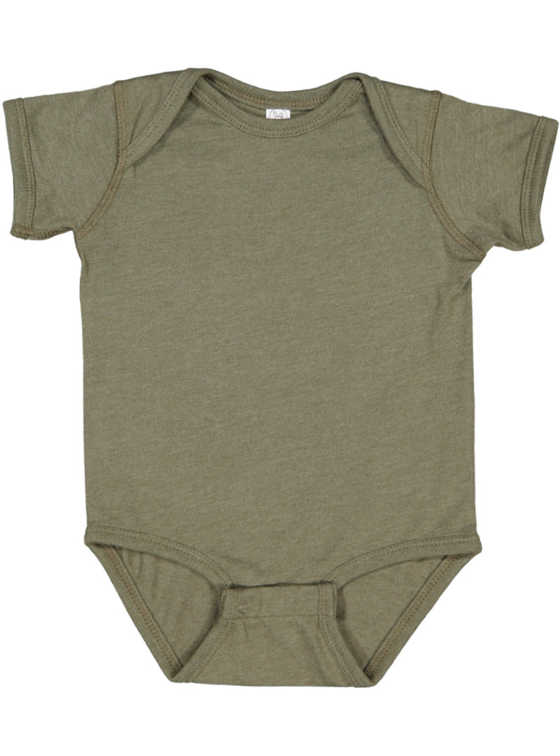 Infant Fine Jersey Bodysuit - Vintage Green