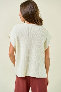 Lucky U Knit Sweater Vest / Top