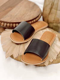 Cabana Slide Sandal- Black